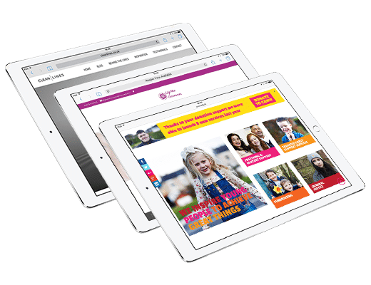 Scruffymonkey Web Design Bolton Responsive iPads