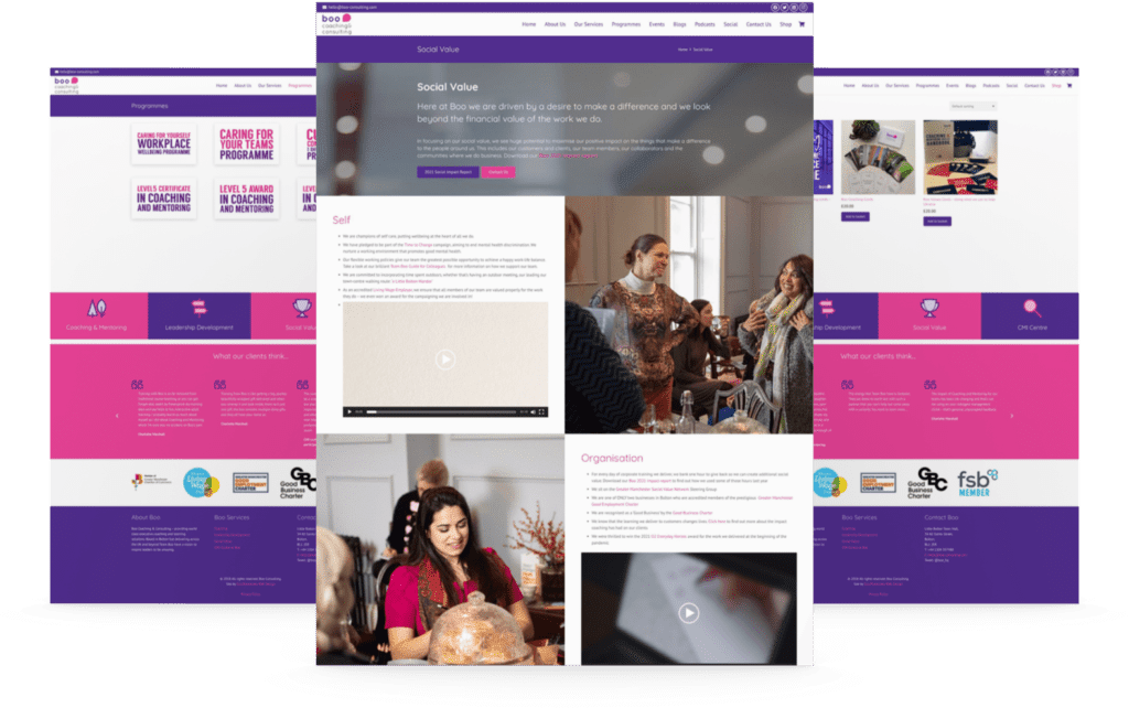 Scruffymonkey Web Design Bolton - Web Design Service Page Mockup