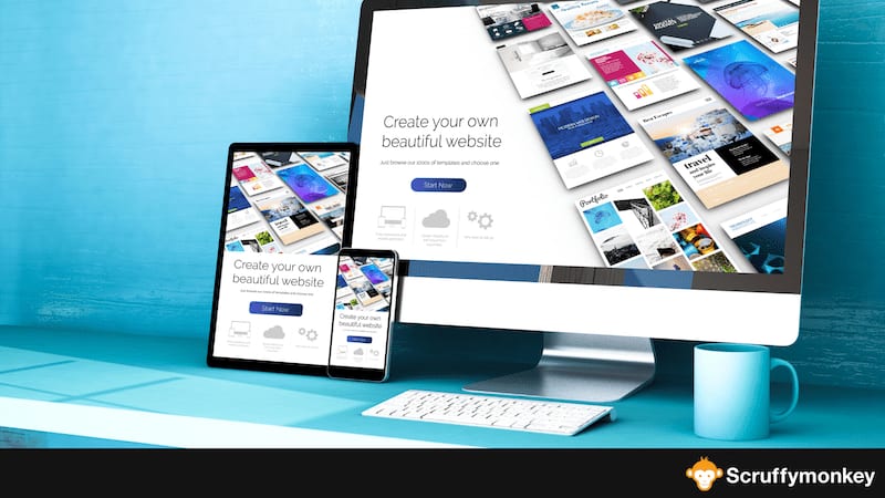 DIY website builder